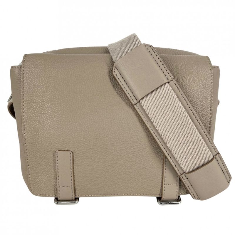 Loewe Shoulder Bag Men's Anagram Military Messenger Bag XS Shoulder Crossbody