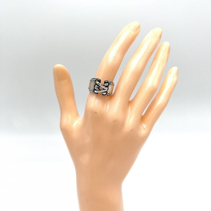 Hermes Ring Women's Mexico Ring Accessories Jewelry Small Size 51 Hermes Silver