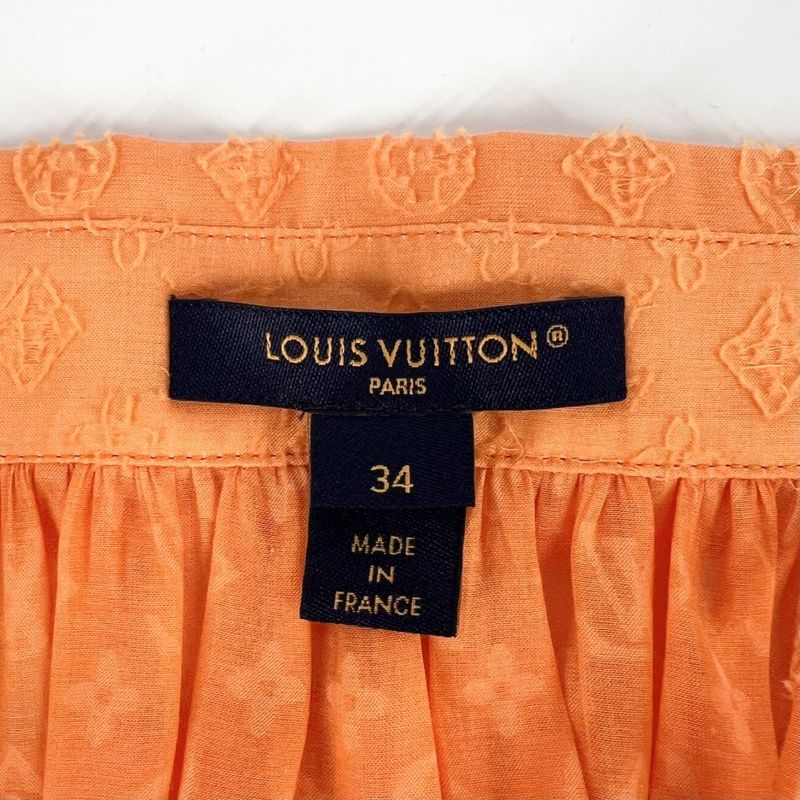 Louis Vuitton Blouse Women's Monogram Phil Coupe Off Shoulder Top Apparel