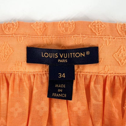 Louis Vuitton Blouse Women's Monogram Phil Coupe Off Shoulder Top Apparel