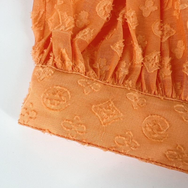 Louis Vuitton Blouse Women's Monogram Phil Coupe Off Shoulder Top Apparel