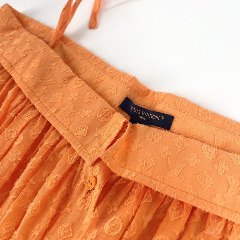 Louis Vuitton Blouse Women's Monogram Phil Coupe Off Shoulder Top Apparel