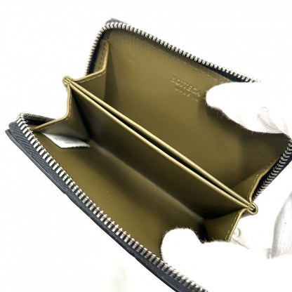 Bottega Veneta Coin Case Men's Maxi Intrecciato Zip Around Coin Purse Small