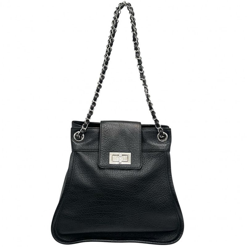 Chanel Shoulder Bag Women's 2.55 Chain Handbag Turnlock Shoulder Crossbody