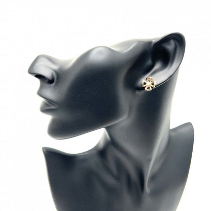 Bulgari Earrings Ladies Fiorever Accessories Jewelry 18k PG Au750 Bvlgari 18K