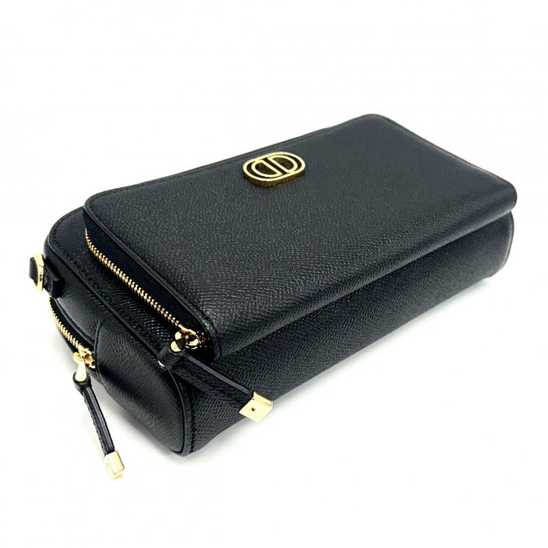 Christian Dior Shoulder Bag Women's Caro Double Pouch Shoulder Crossbody