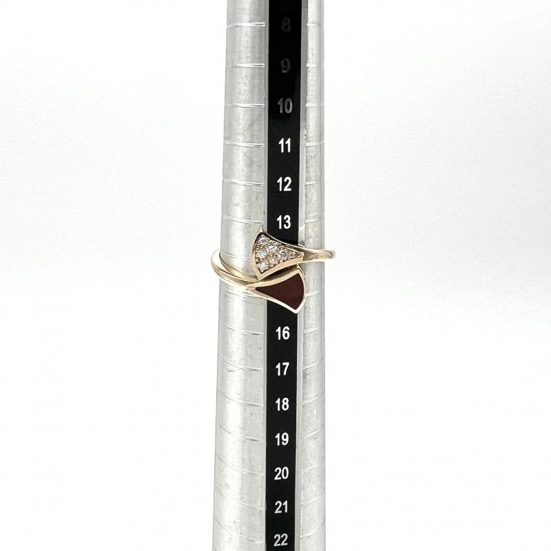 Bulgari Ring Ladies Teeva Dream Ring Jewelry Accessories 18k PG Bvlgari 18K