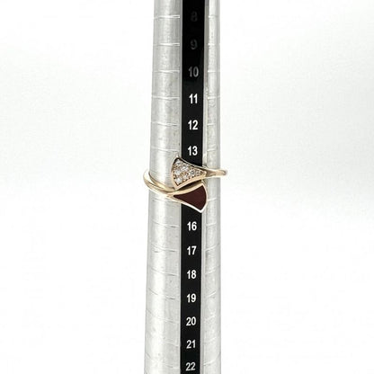 Bulgari Ring Ladies Teeva Dream Ring Jewelry Accessories 18k PG Bvlgari 18K