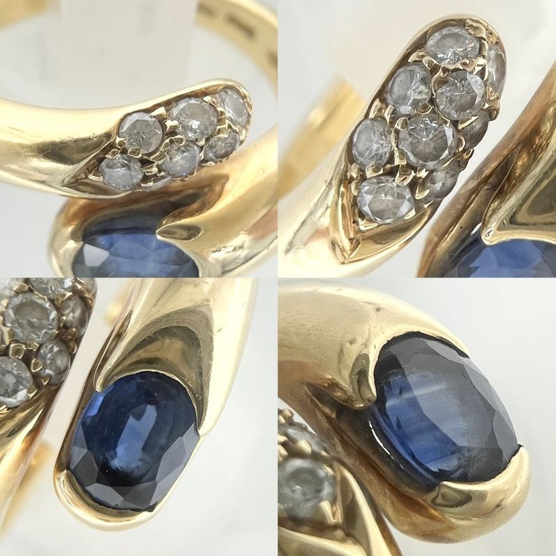 Bulgari Ring Ladies Astraea Jewelry Accessories Ring Au750 18k YG Bvlgari 18K