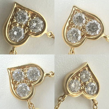 Tiffany & Co Necklace Women's Heart Jewelry Accessories Au750 18k Gold Tiffany
