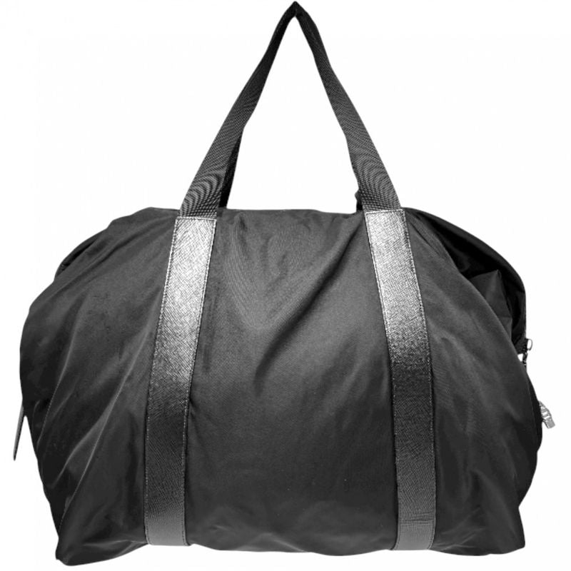 Prada Boston Bag Unisex Triangle Logo Tote Travel Bag Men Ladies Prada V49Z