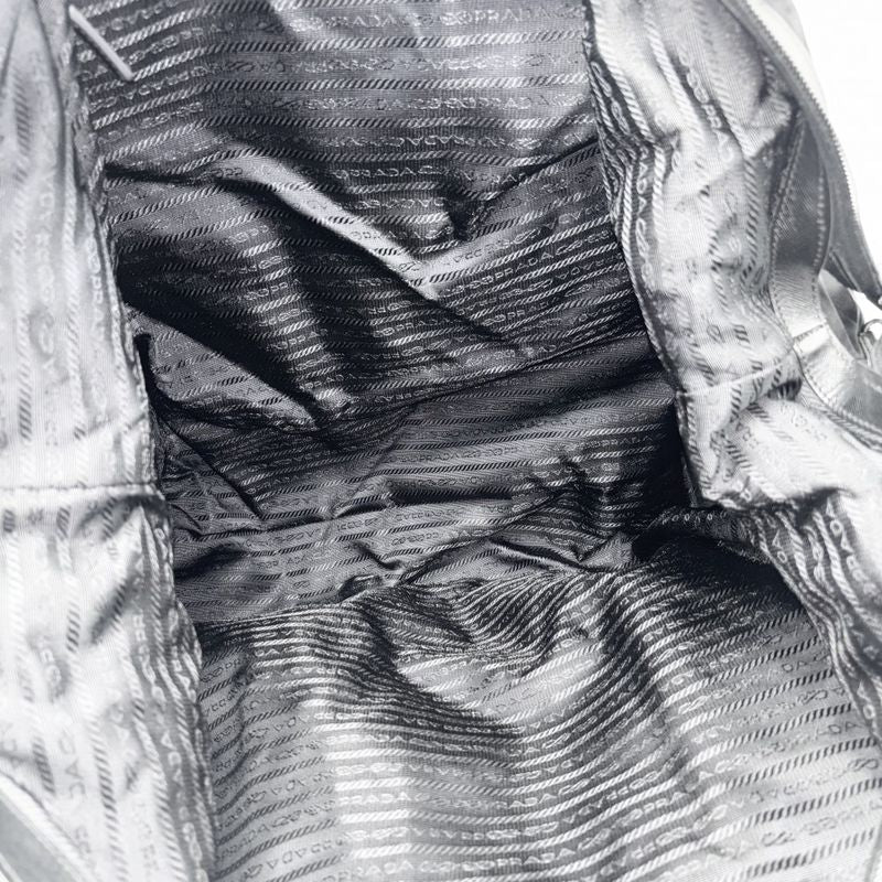 Prada Boston Bag Unisex Triangle Logo Tote Travel Bag Men Ladies Prada V49Z