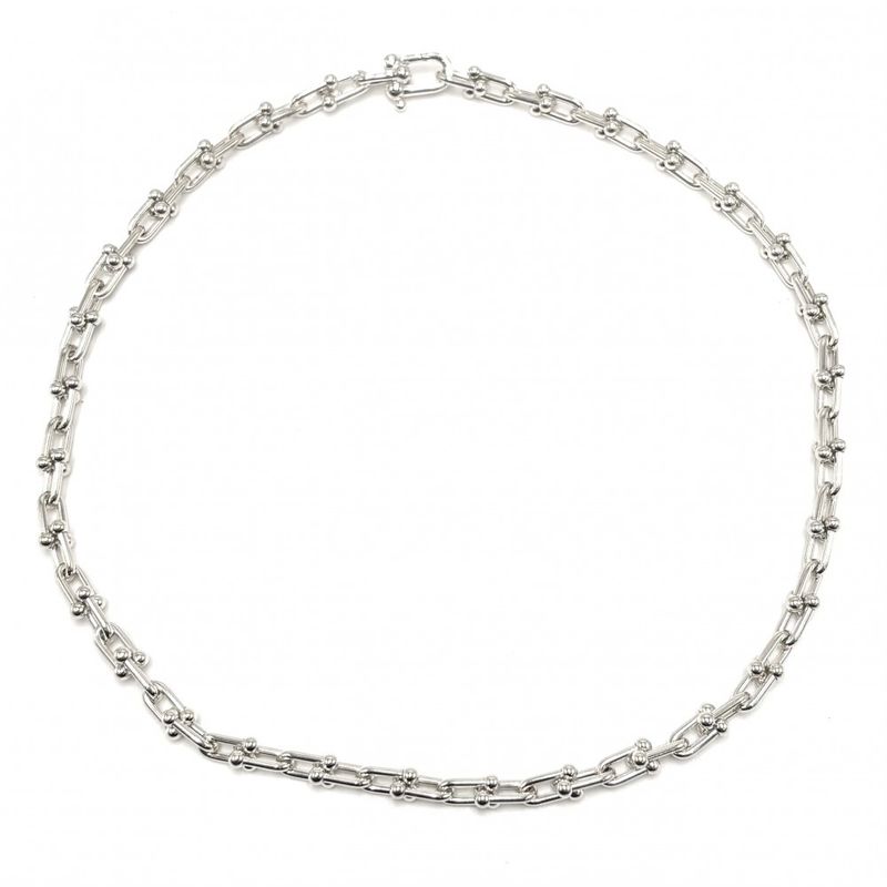 Tiffany & Co Necklace Unisex Hardware Small Link Long Necklace Jewelry Accessori