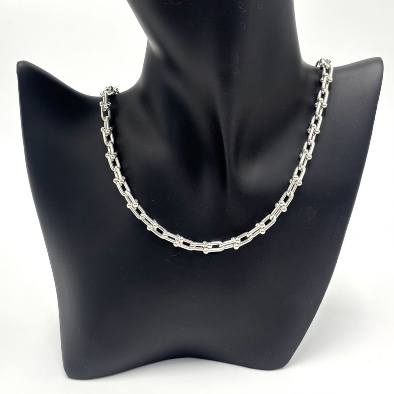 Tiffany & Co Necklace Unisex Hardware Small Link Long Necklace Jewelry Accessori