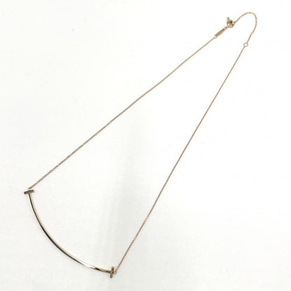 Tiffany & Co Necklace Ladies Tiffany & Cot Smile Pendant Large Jewelry Accessori