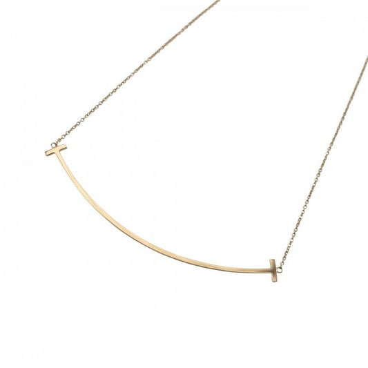 Tiffany & Co Necklace Ladies Tiffany & Cot Smile Pendant Large Jewelry Accessori