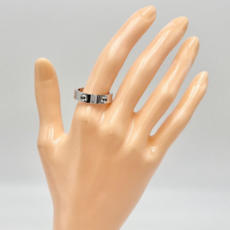 Louis Vuitton Rings Men's Petite Berg Empreinte Accessories Ring Size 56 18k