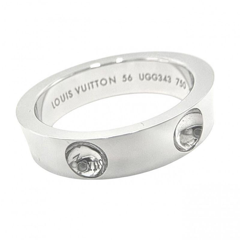 Louis Vuitton Rings Men's Petite Berg Empreinte Accessories Ring Size 56 18k