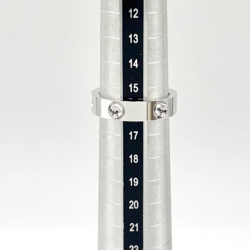 Louis Vuitton Rings Men's Petite Berg Empreinte Accessories Ring Size 56 18k