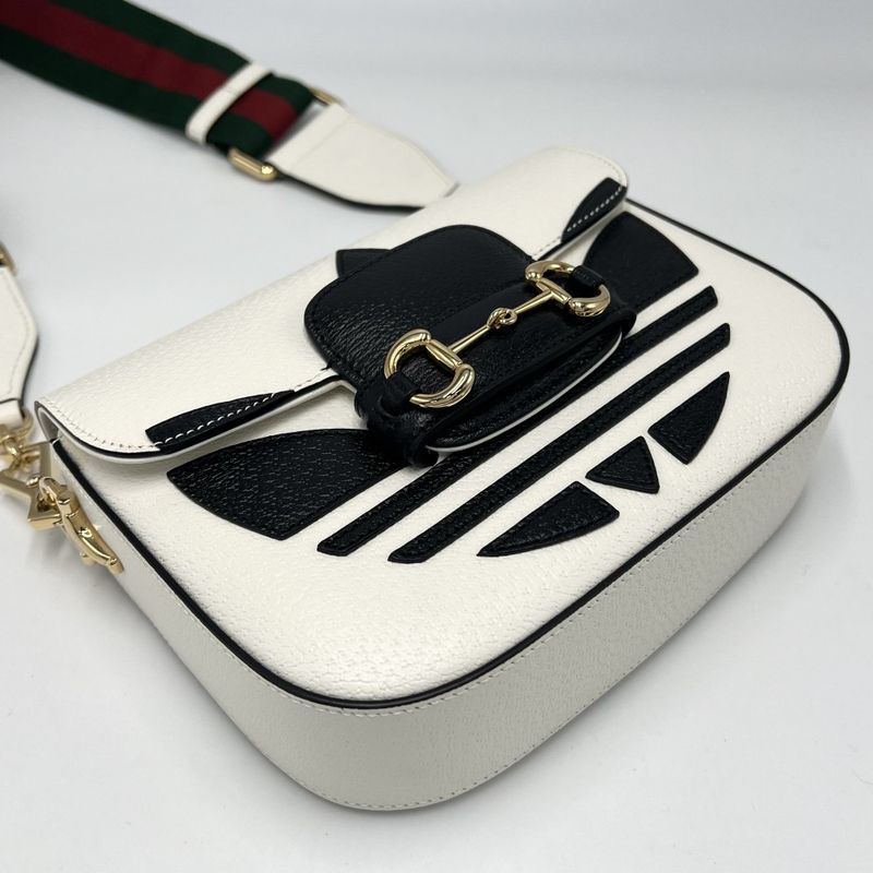 Gucci 2WAY Women's Adidas Collaboration Horsebit 1995 Handbag Shoulder Bag
