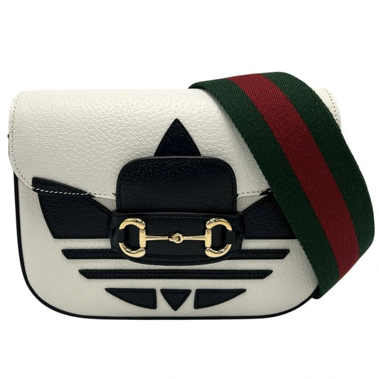Gucci 2WAY Women's Adidas Collaboration Horsebit 1995 Handbag Shoulder Bag