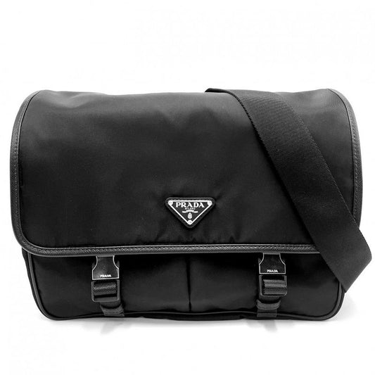 Prada Shoulder Bag Unisex Triangle Logo Messenger Bag Shoulder Crossbody Men