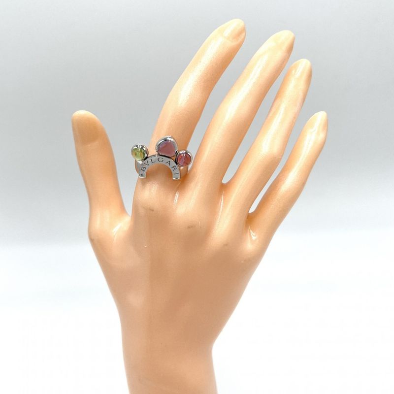 Bulgari Ring Ladies Allegra Ring Jewelry Accessories Au750 18k WG Bvlgari