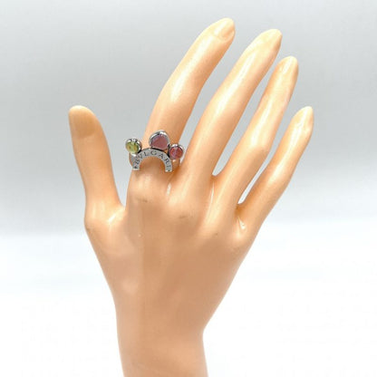 Bulgari Ring Ladies Allegra Ring Jewelry Accessories Au750 18k WG Bvlgari