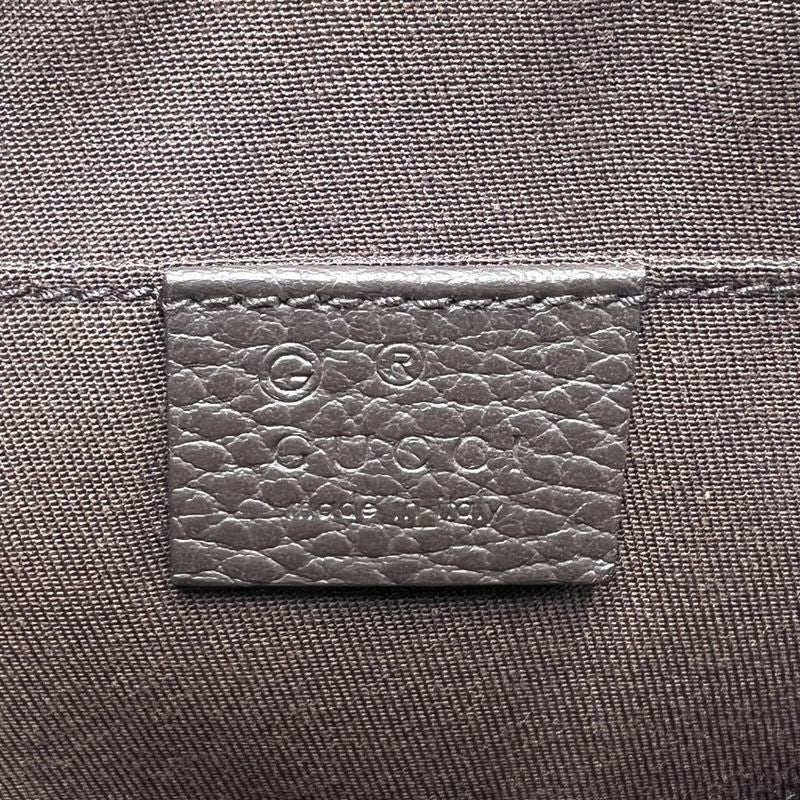 Gucci Waist Bag Men's Waist Pouch Body Bag Gucci 449174 GG Canvas Leather Brown