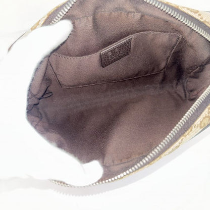 Gucci Waist Bag Men's Waist Pouch Body Bag Gucci 449174 GG Canvas Leather Brown