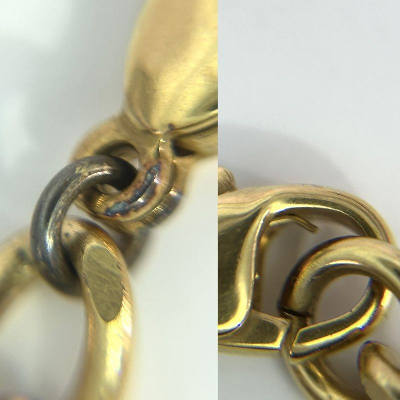 Chanel Bracelet Ladies Chain Icon Accessories Logo Vintage Coco Mark Chanel GP