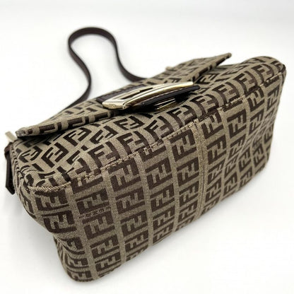 Fendi Handbag Women's Zucchino Mini Mamma Bucket Shoulder Mamma Bucket Small