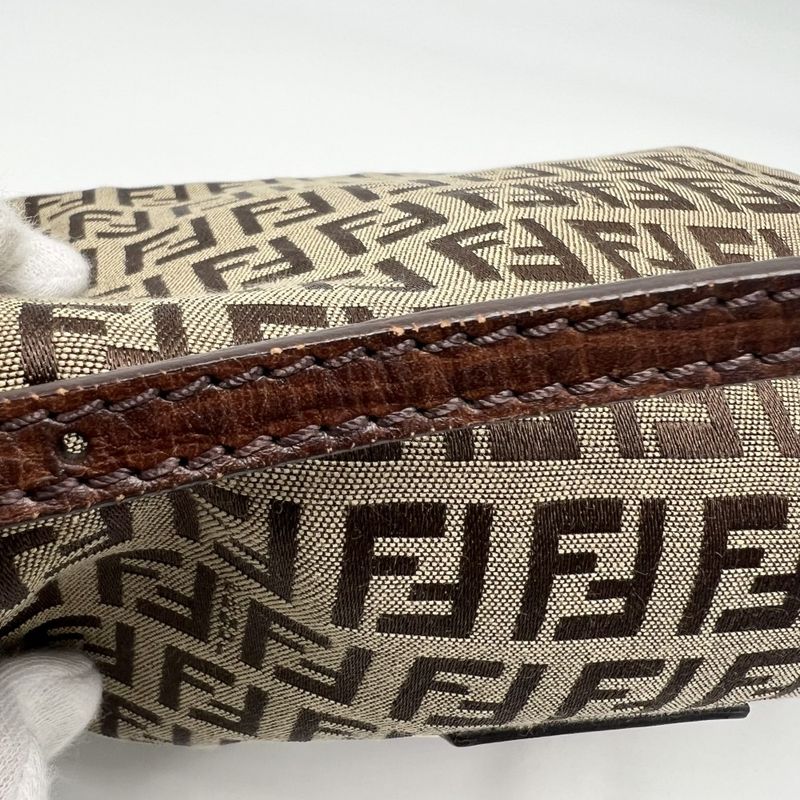 Fendi Handbag Women's Zucchino Mini Mamma Bucket Shoulder Mamma Bucket Small