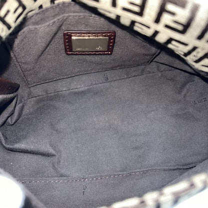 Fendi Handbag Women's Zucchino Mini Mamma Bucket Shoulder Mamma Bucket Small