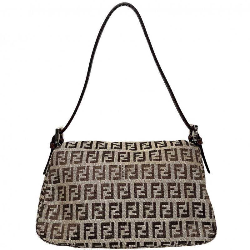 Fendi Handbag Women's Zucchino Mini Mamma Bucket Shoulder Mamma Bucket Small