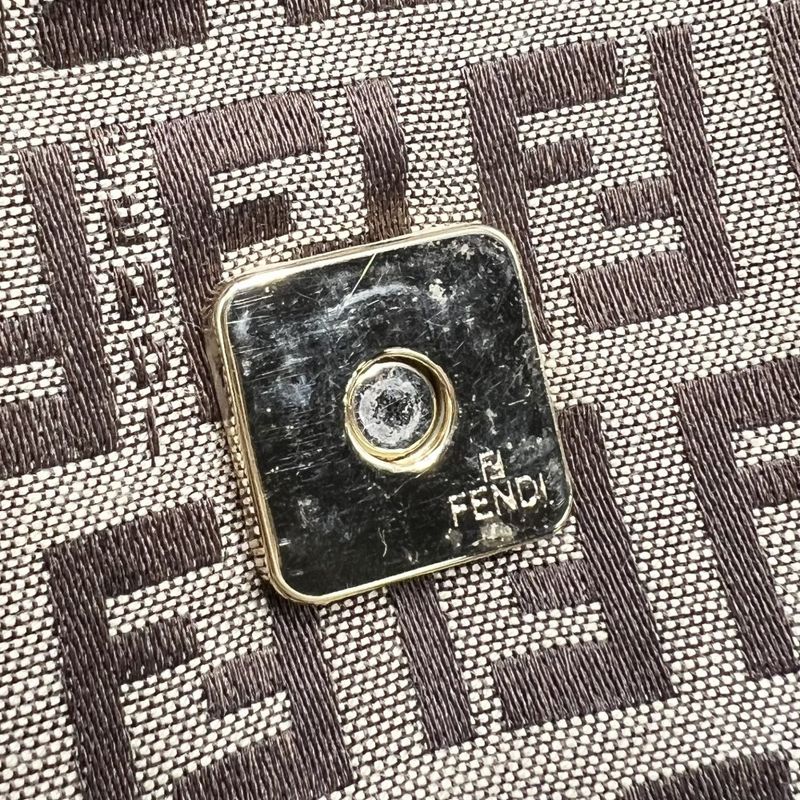 Fendi Handbag Women's Zucchino Mini Mamma Bucket Shoulder Mamma Bucket Small