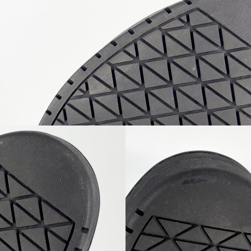 Prada Sneakers Men's Downtown Triangle Logo Low Cut Shoes Approx 24cm (9.45in)