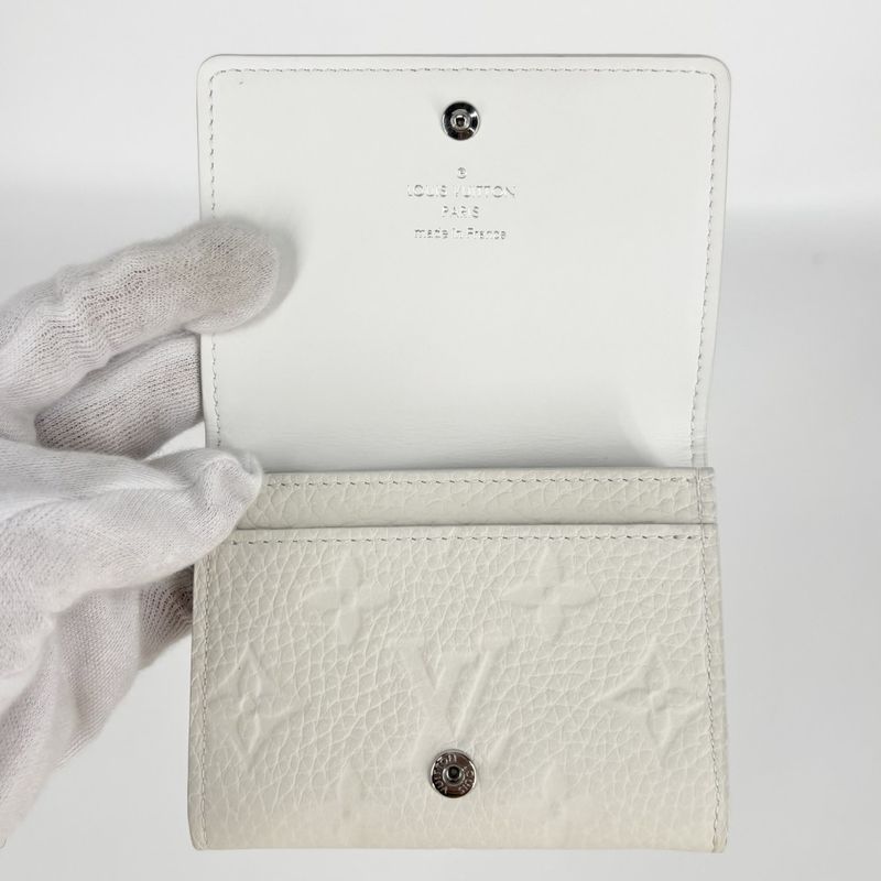 Louis Vuitton Card Case Women's Anvelop Carte De Visite Business Card Holder