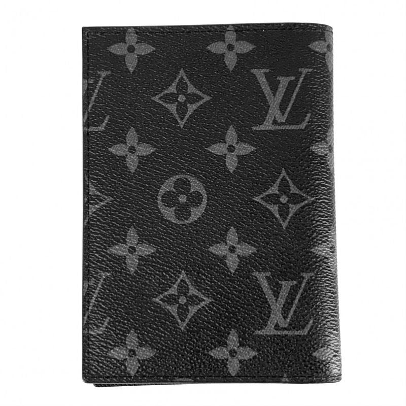 Louis Vuitton Passport Case Men's Monogram Eclipse Couverture Passport NM