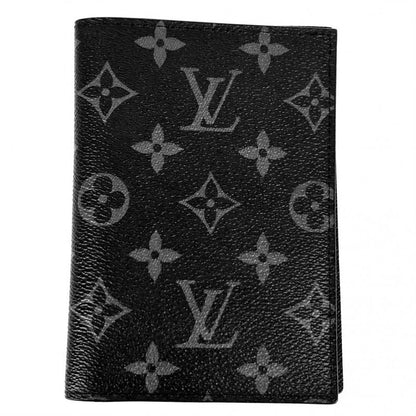 Louis Vuitton Passport Case Men's Monogram Eclipse Couverture Passport NM