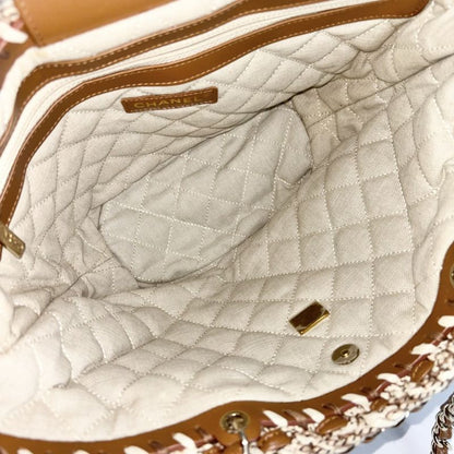 Chanel Shoulder Bag Cage Shopping Chain Tote Coco