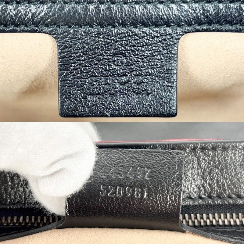 Gucci 2WAY Women's GG Marmont Quilted Small Chain Shoulder Handbag Shoulder Bag