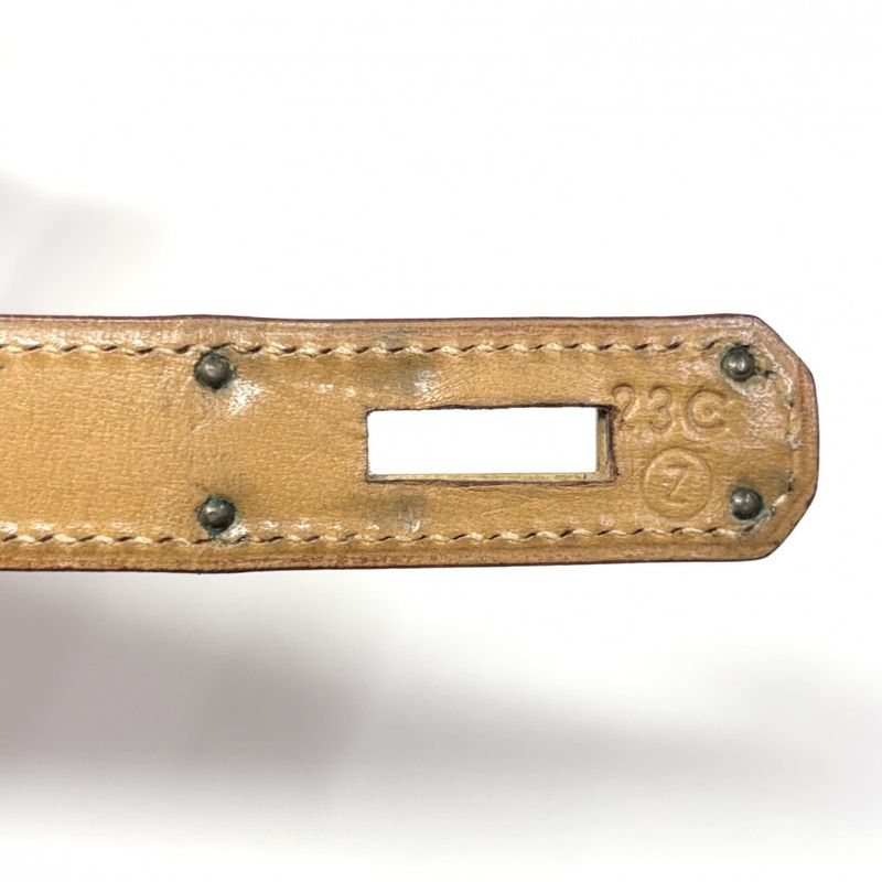 Hermes 2WAY Ladies Outer Stitch Kelly 32 Handbag Shoulder Bag Denim Hermes 00Z