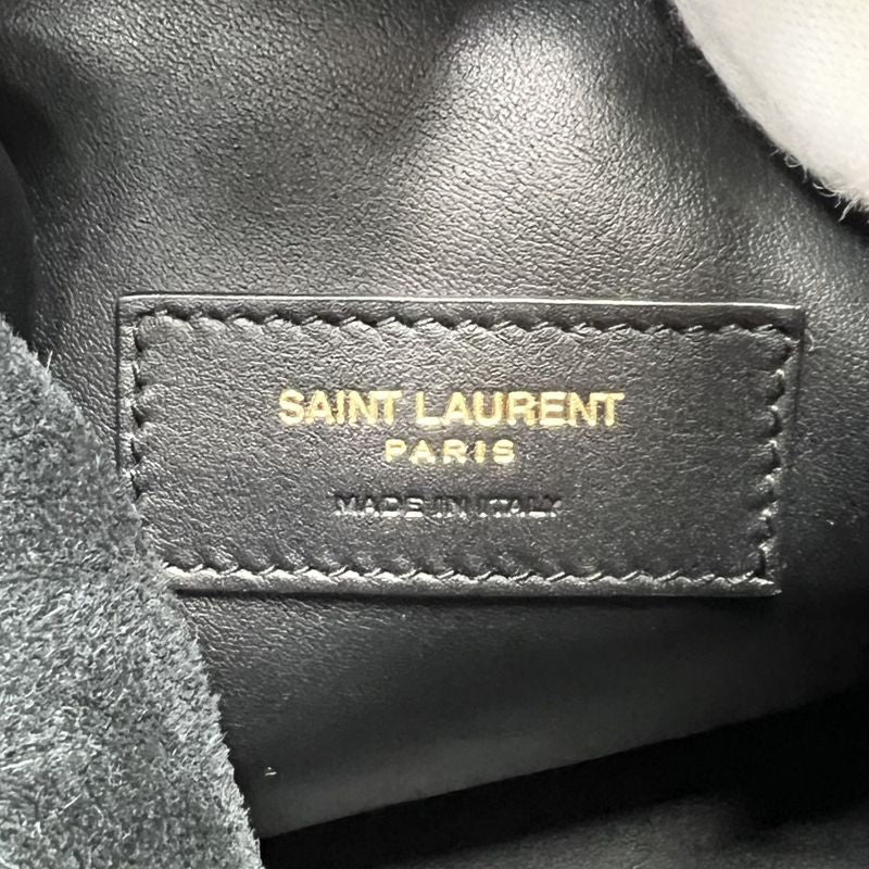Yves Saint Laurent Shoulder Bag Women's YSL Logo LE5 A 7 Soft Small One