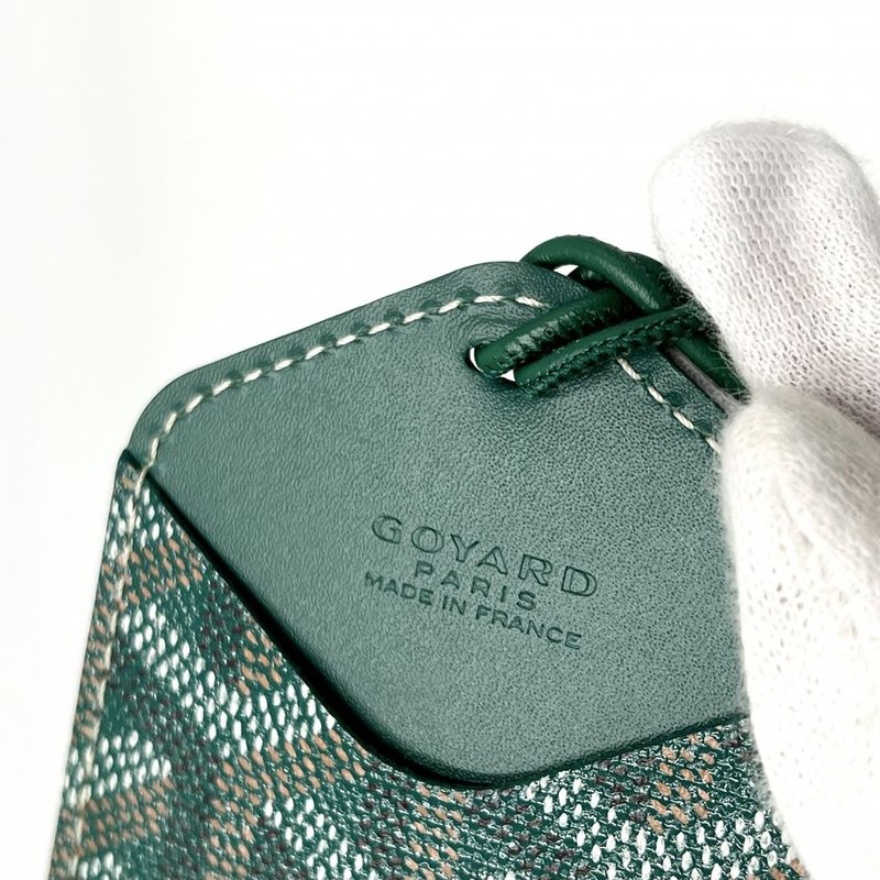 Goyard Card Case Men's Herringbone Malesherbes Pass Case Small Goyard Maleshpmlt