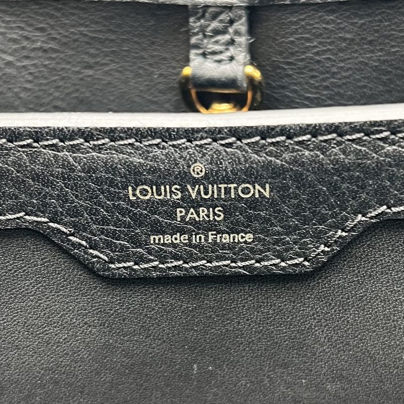 Louis Vuitton 2WAY Ladies Parnacea Line Capucines PM Crossbody Monogram Flower