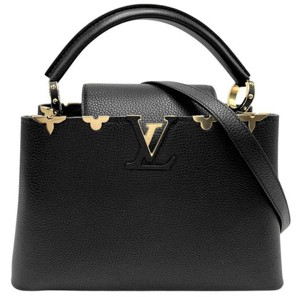 Louis Vuitton 2WAY Ladies Parnacea Line Capucines PM Crossbody Monogram Flower