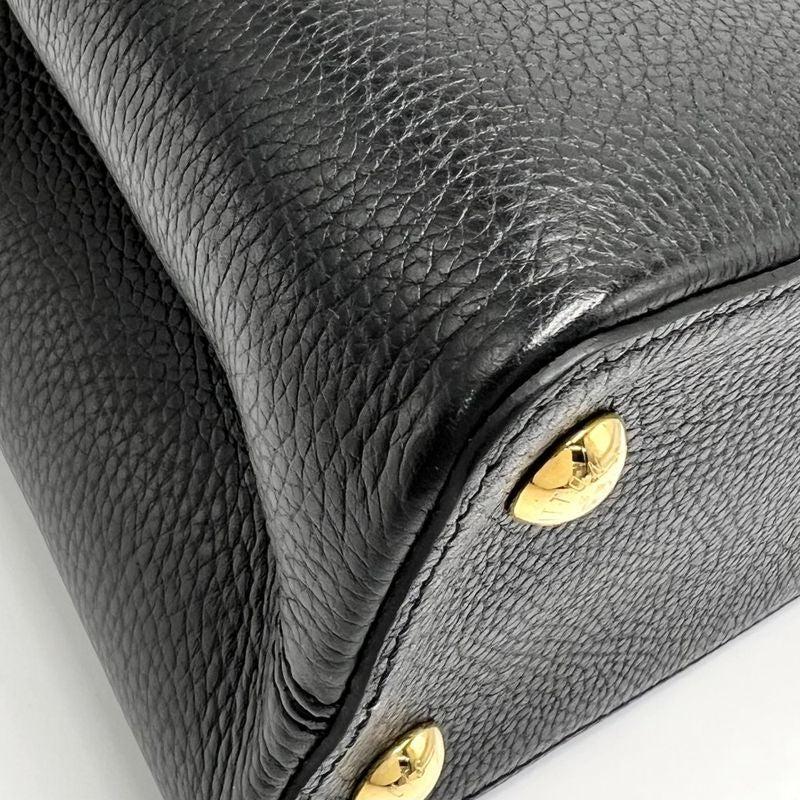 Louis Vuitton 2WAY Ladies Parnacea Line Capucines PM Crossbody Monogram Flower