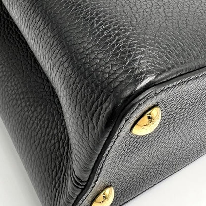 Louis Vuitton 2WAY Ladies Parnacea Line Capucines PM Crossbody Monogram Flower