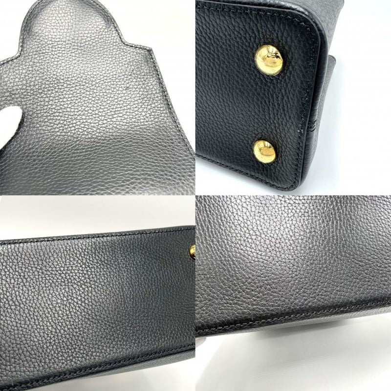 Louis Vuitton 2WAY Ladies Parnacea Line Capucines PM Crossbody Monogram Flower